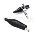 alligator clip black