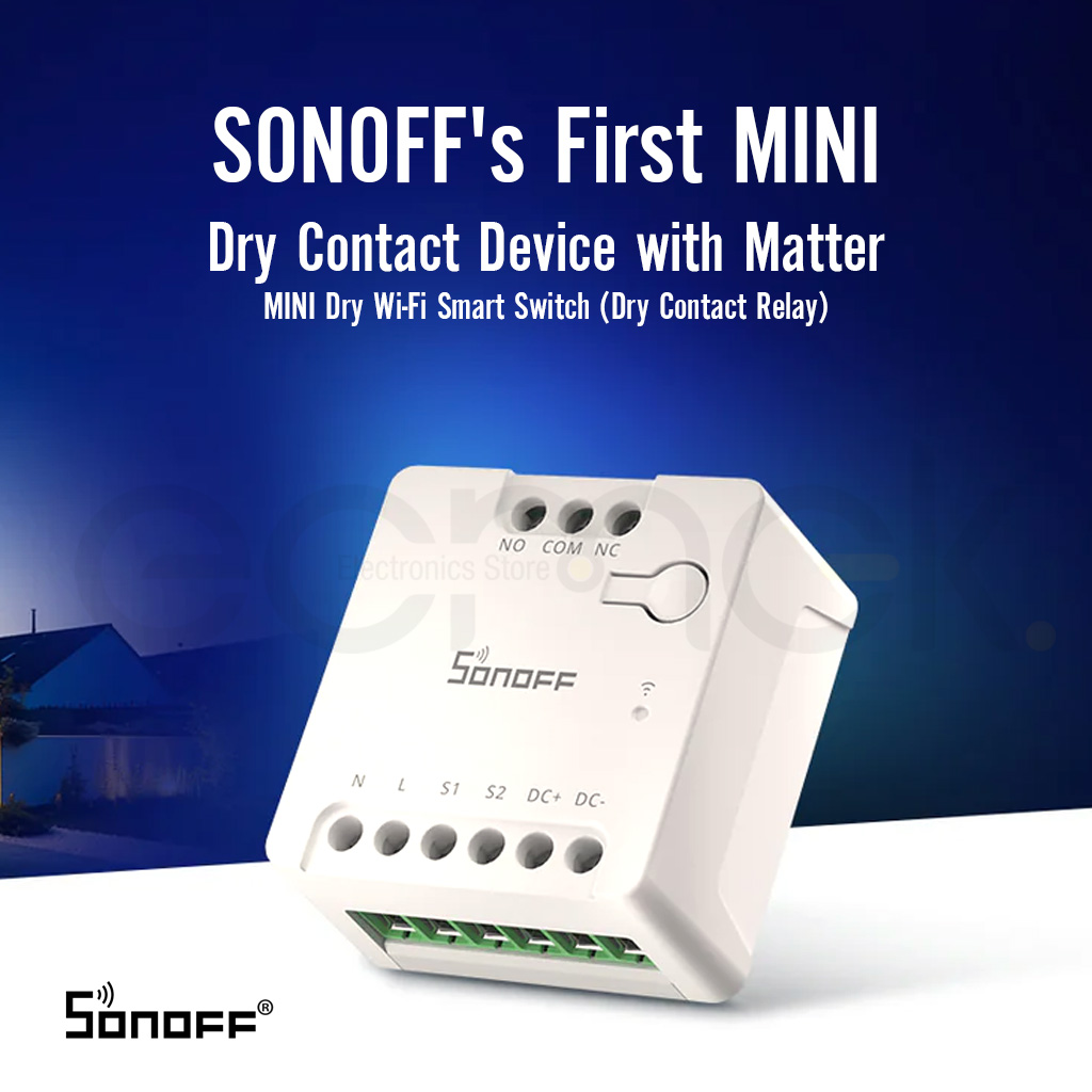 Sonoffminidry | Khadraoui Electronics sonoff mini dry